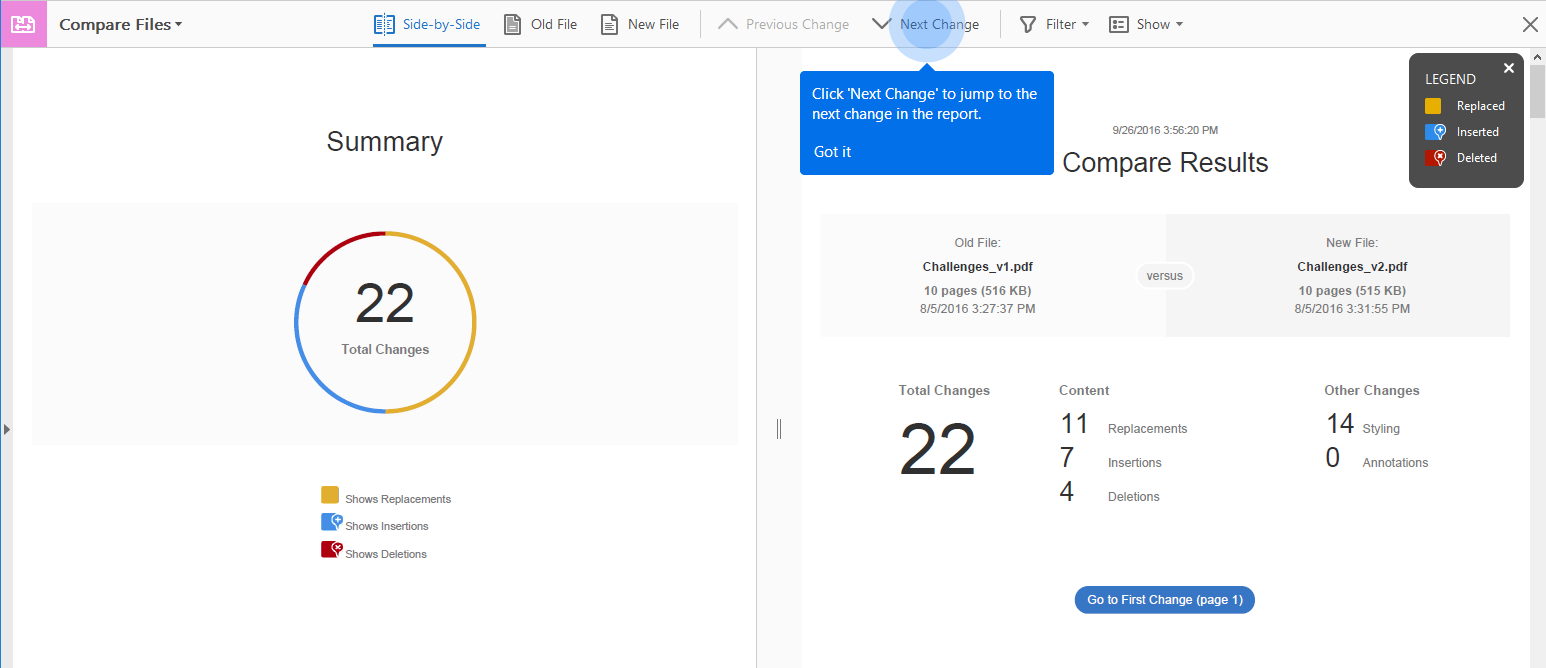Compare Results Compare Results