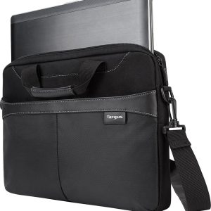 Business Casual Slipcase Laptop Briefcase for 15.6" Laptop - Black