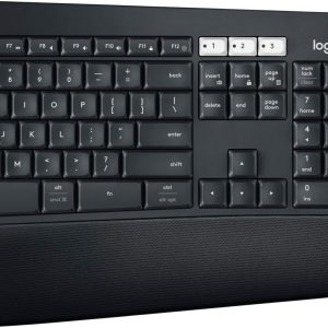 Logitech - MK850 Performance Wireless Keyboard and Optical Mouse - Black