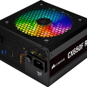 CORSAIR - CX-F RGB Series™ CX650F RGB 80 PLUS Bronze Fully Modular ATX Power Supply