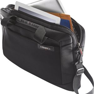 Samsonite - Laser Pro Slim Briefcase for 17.3" Laptop - Black