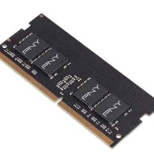 PNY - 16GB 2.666GHz PC4-21300 DDR4 SO-DIMM Unbuffered Non-ECC Laptop Memory - Black