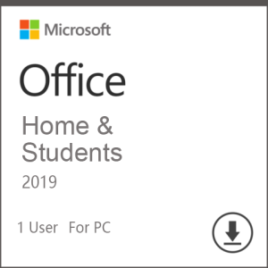 Microsoft Office 2019 Home and Student for PC-1 License KEY & Download