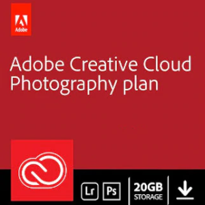 Adobe Creative Cloud Photography Plan 20 GB Subscription 3 Months - Redemption Code